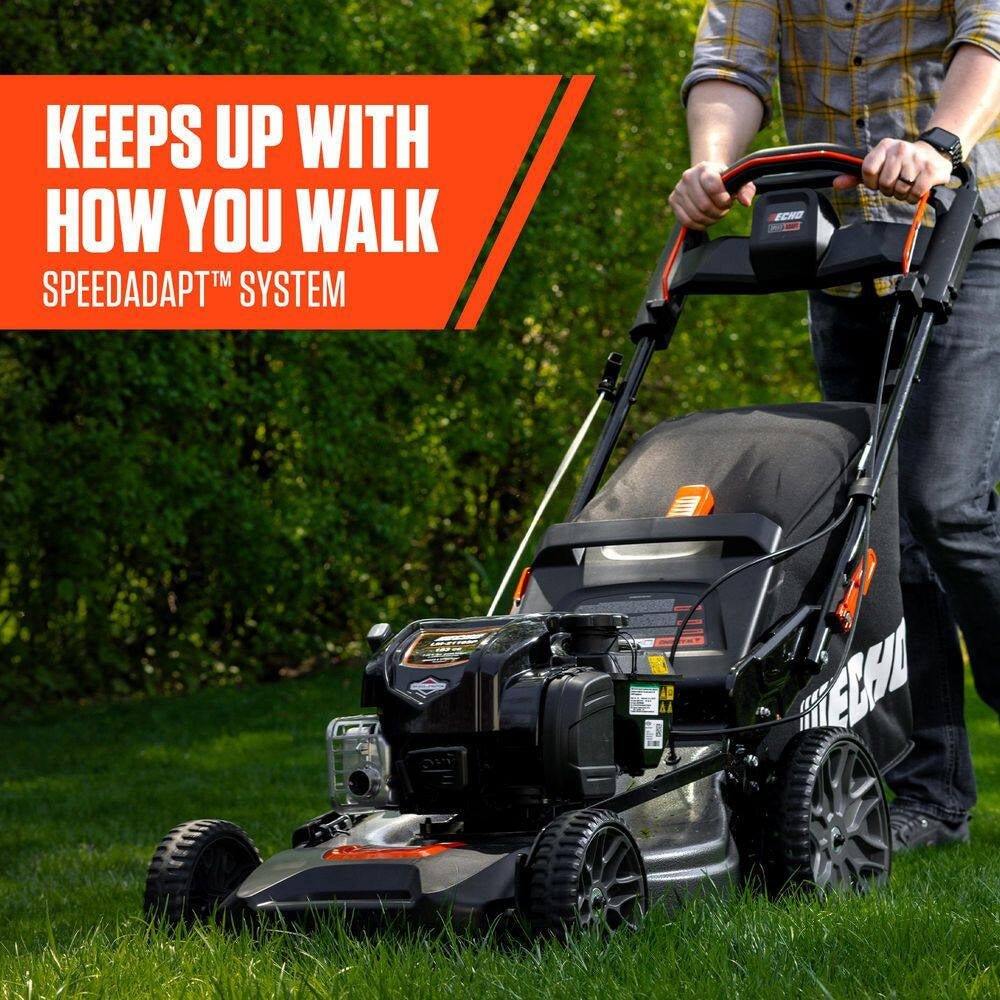 21 In. 163 Cc Briggs and Stratton Gas 3-In-1 One Blade RWD Self-Propelled Walk behind Lawn Mower W/ 7 Height Adjustments