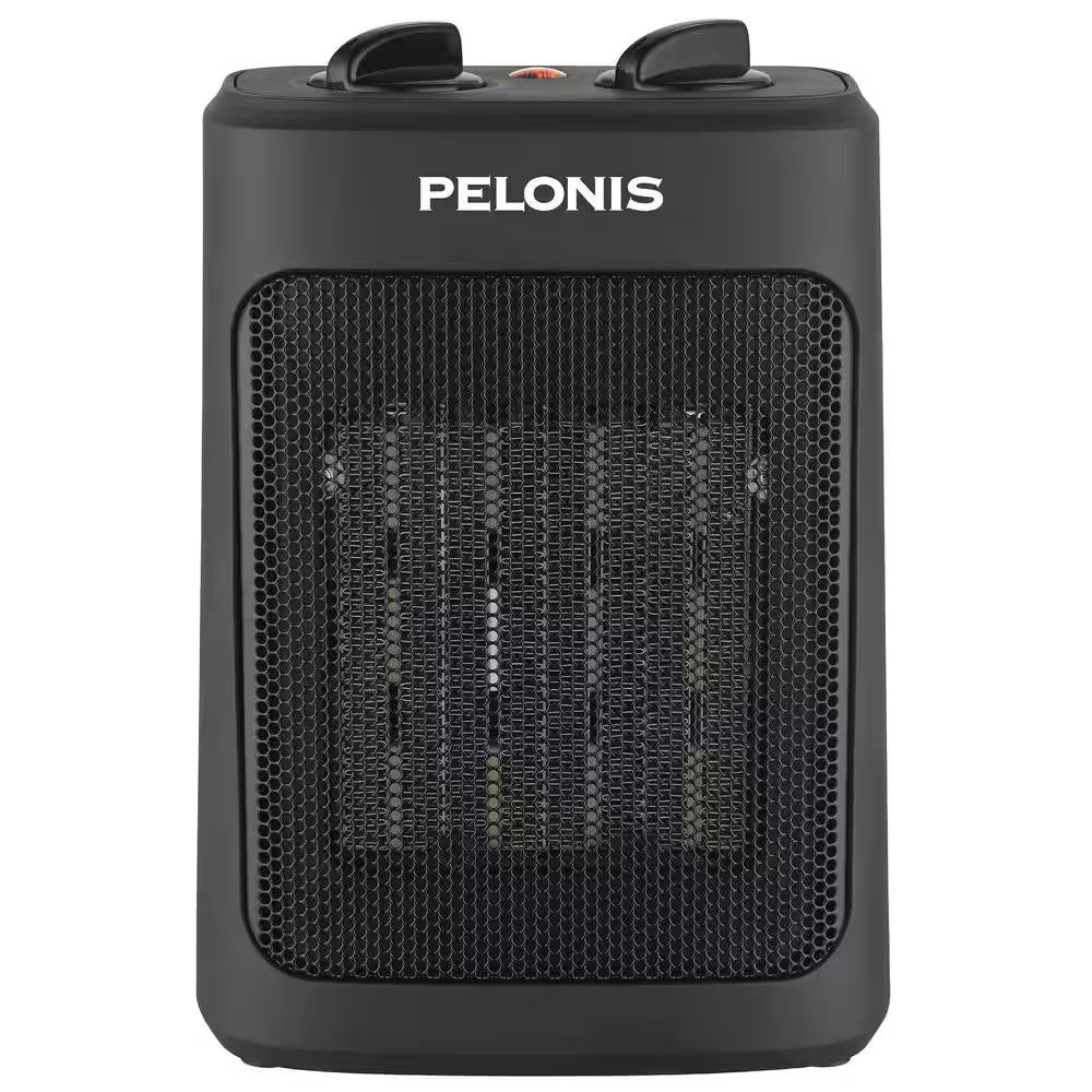 1500-Watt 9 In. Electric Personal Ceramic Space Heater with Thermostat