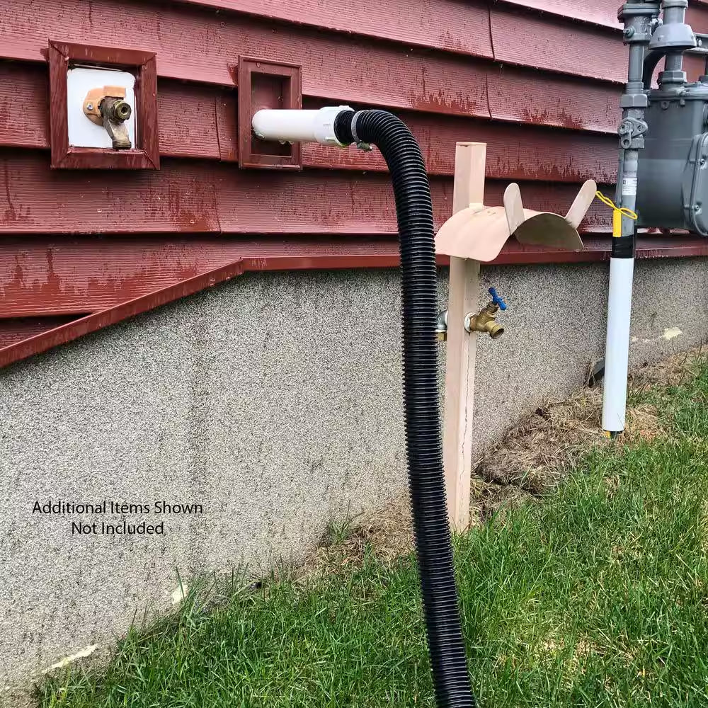 24 Ft. Poly Universal Discharge Sump Pump Hose Kit