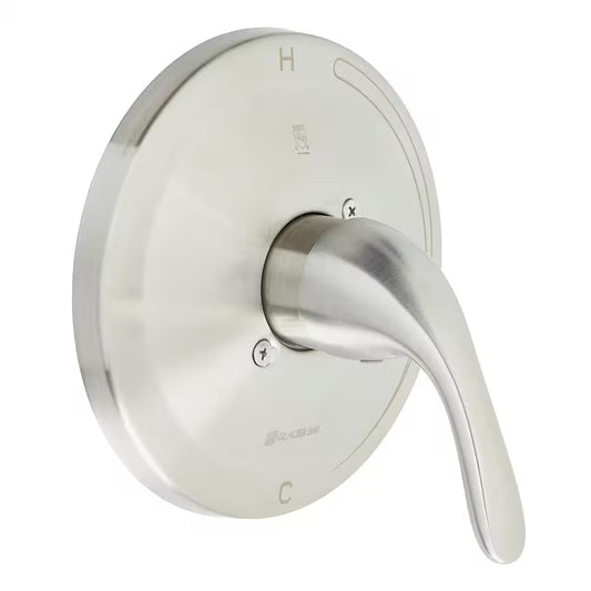 1-Handle Valve Trim Kit in Brushed Nickel (Valve Not Included)