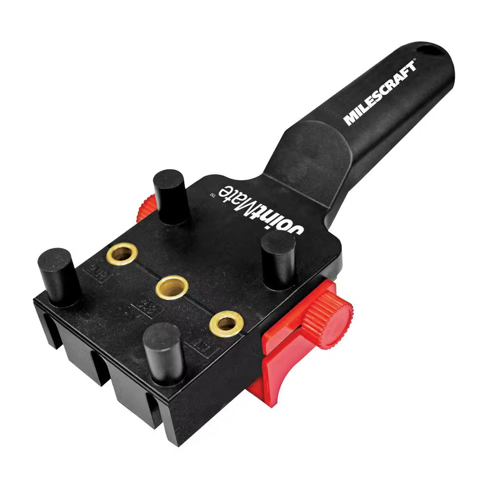 Joint Mate Self Centering Dowel Jig Corner, Edge and Surface Joints 1/4 In. 5/16 In. 3/8 In. Hardened Steel Bushings