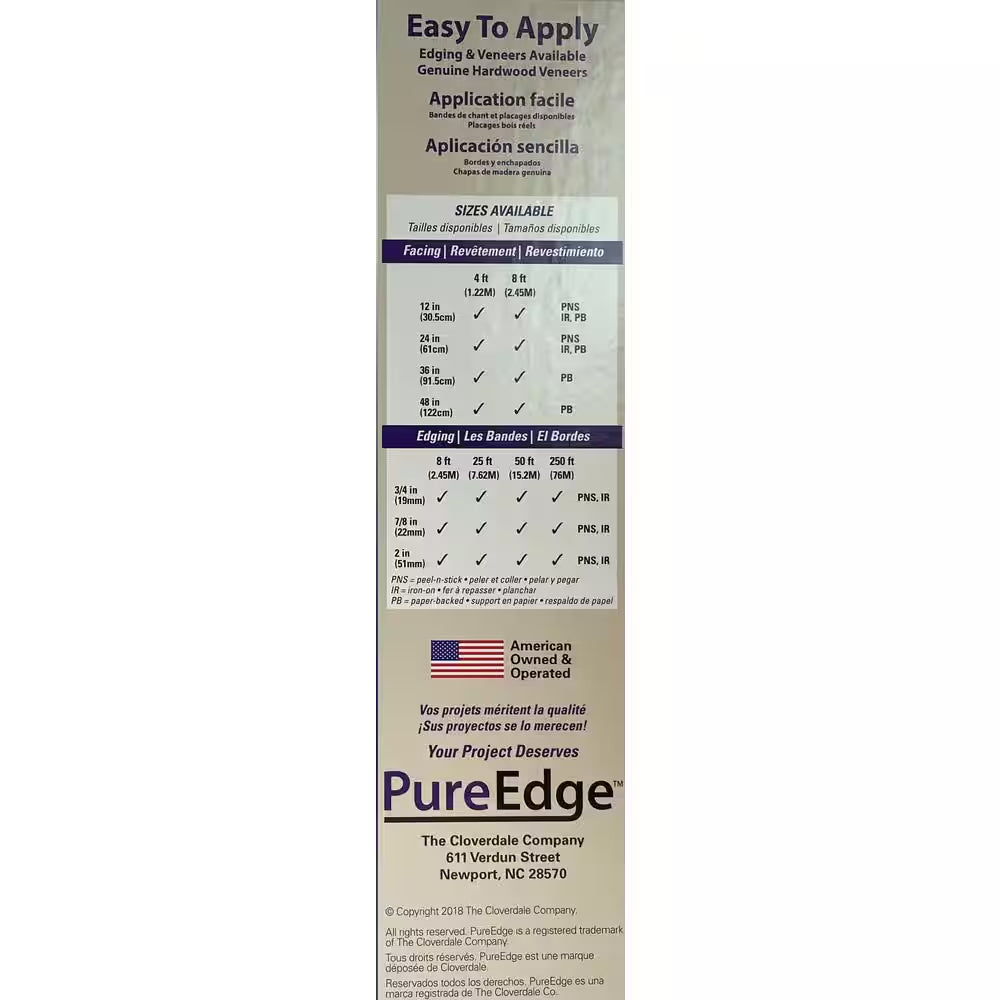 24 In. X 96 In. Walnut Real Wood Veneer with 10 Mil Paperback