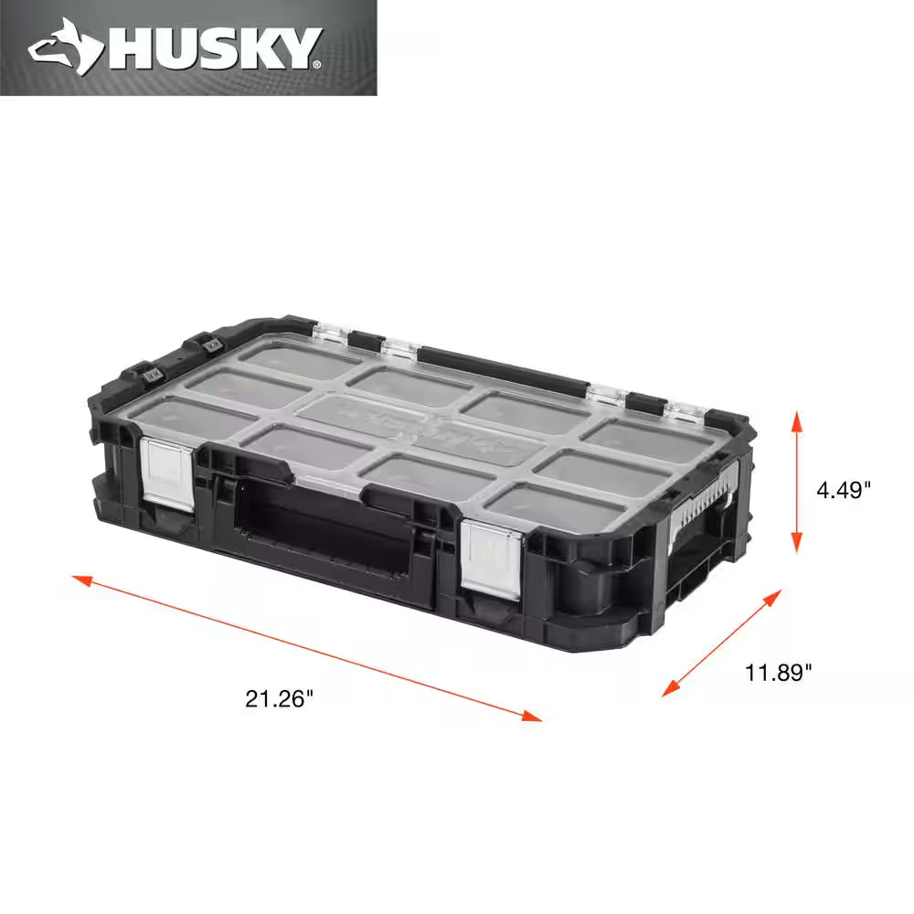 Connect Stackable Parts Connect Stackable Portable Heavy Duty Lightweight 10-Compartment Small ...