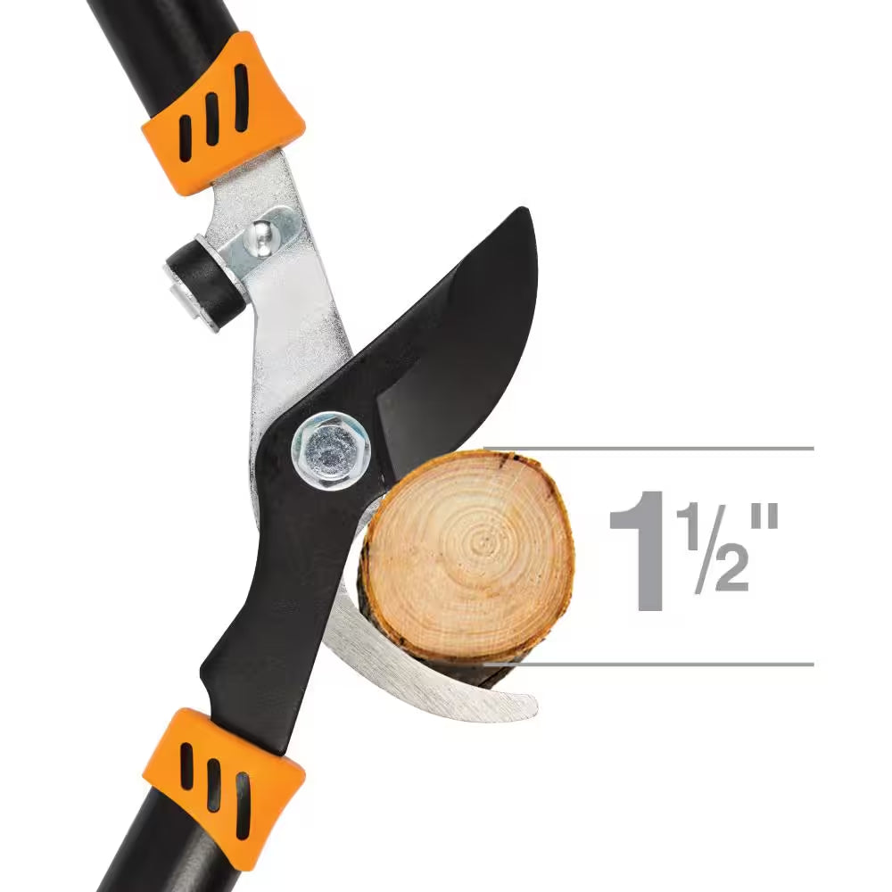 1-1/2 In. Cut Capacity Low-Friction Steel Blade, 28 In. Bypass Lopper with Non-Slip Handles