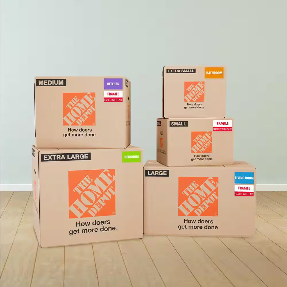 3 In. X 5 In. Moving Labels Kit - (250-Pack)