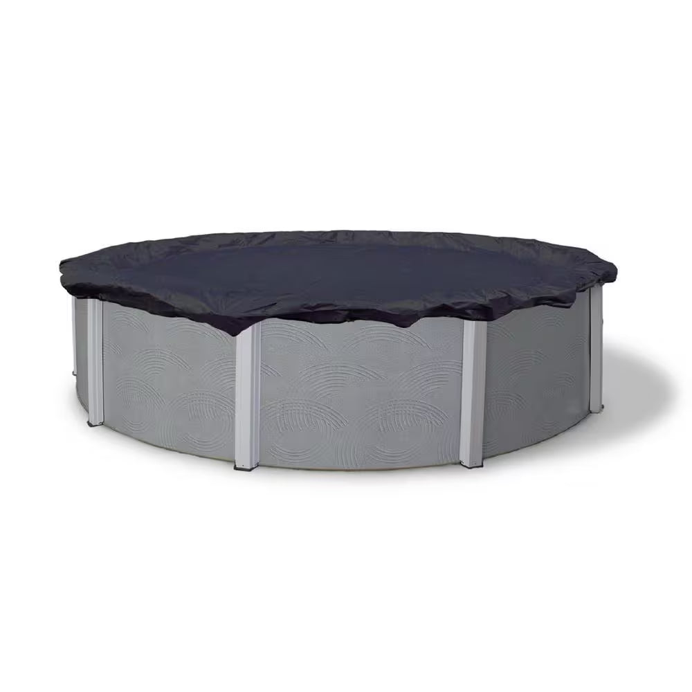18 Ft. round Blue Above-Ground Winter Pool Cover