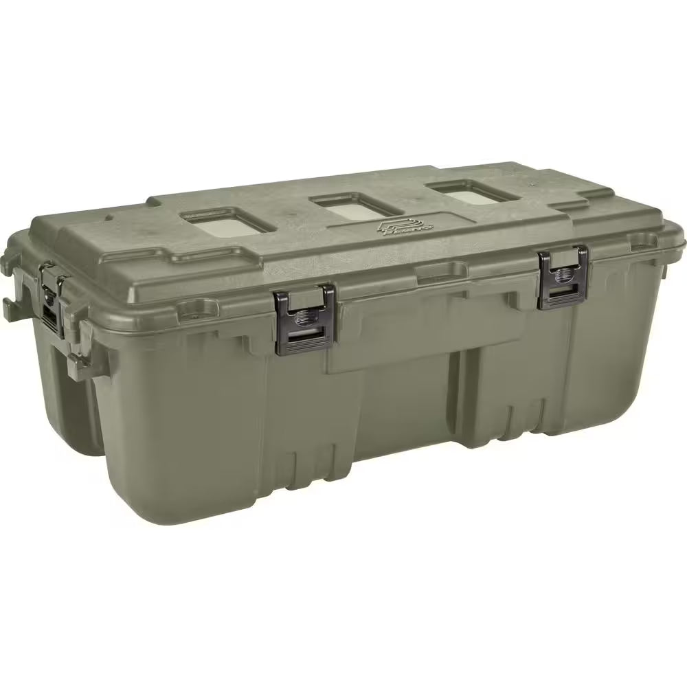 27-Gal. Hinged Storage Box in Olive Drab