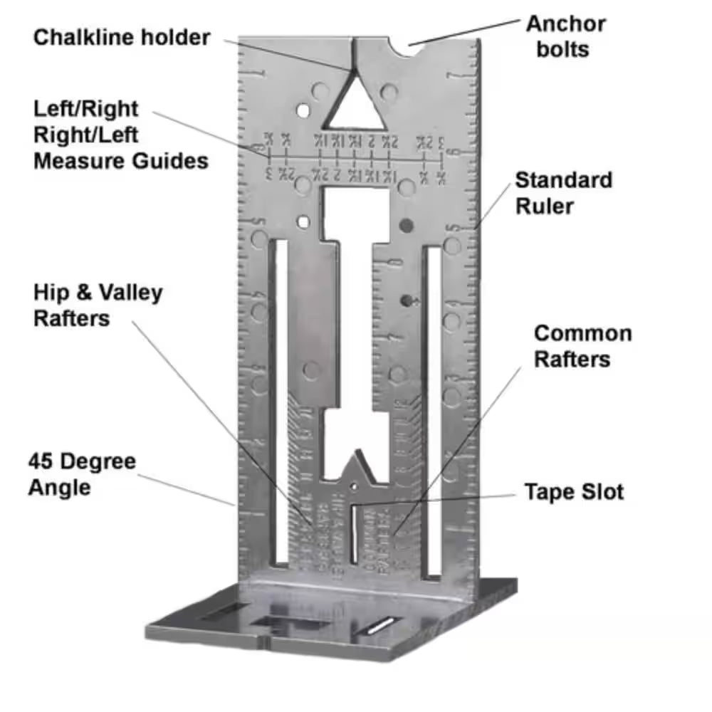 7.5 in Aluminum Universal Square