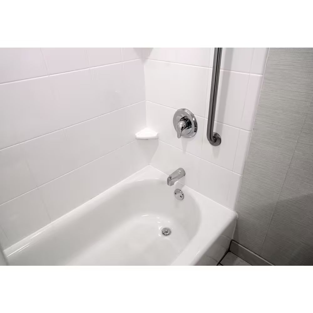 1-1/2 In. Bath Drain Waste and Overflow Assembly in Polished Chrome