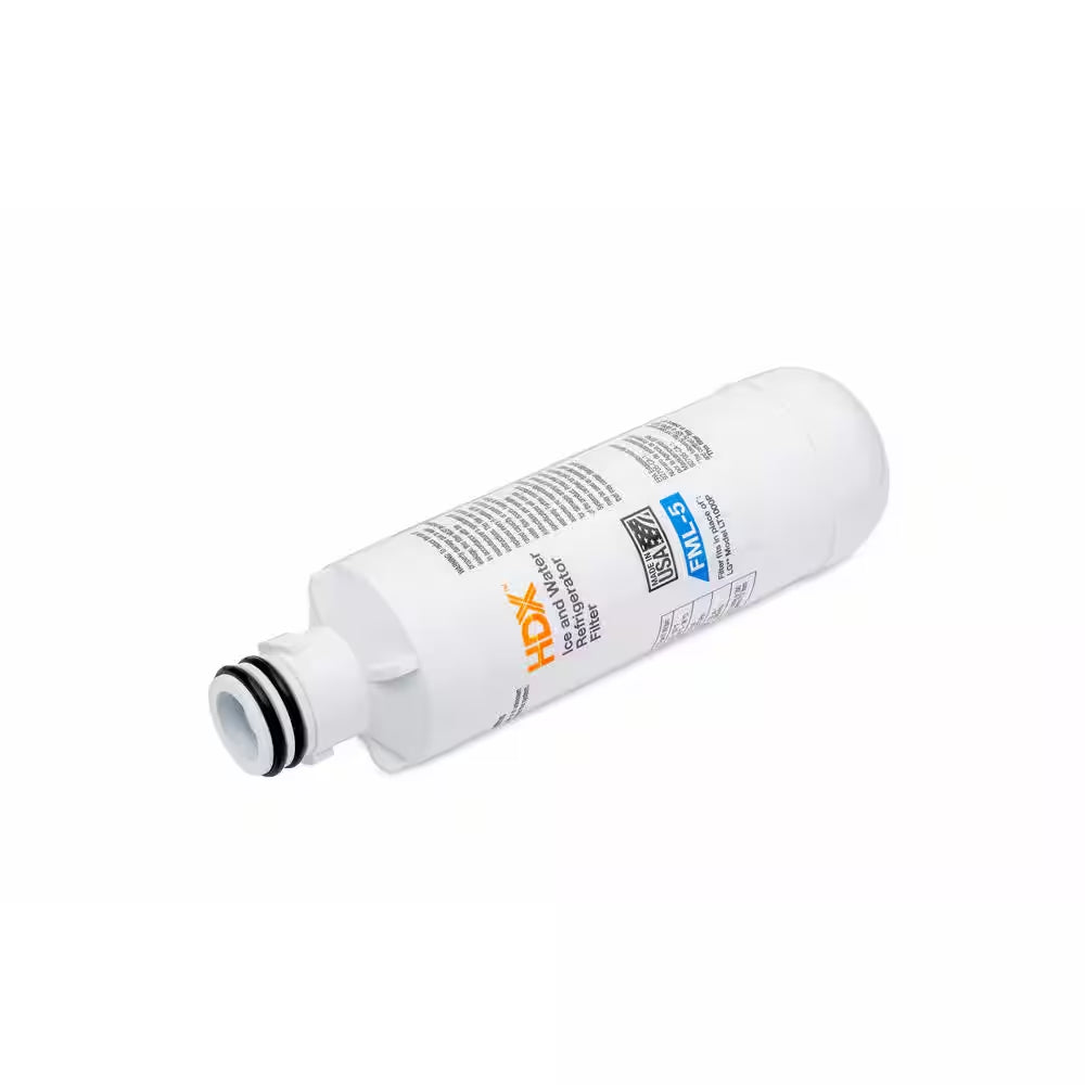 FML-5 Premium Refrigerator Water Filter Replacement Fits LG LT1000P (2-Pack)