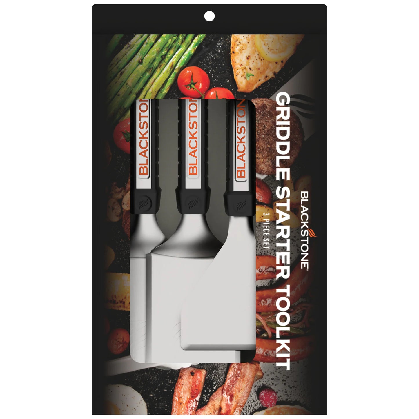 Culinary Spatulas and Scraper Toolkit 3 -Piece Stainless Steel Spatula