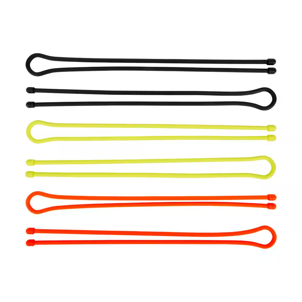 32 In. Assorted Gear Tie Propack (6-Pack)