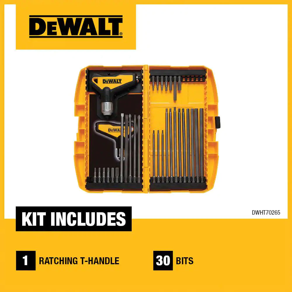 Ratcheting T-Handle Set (31-Piece)