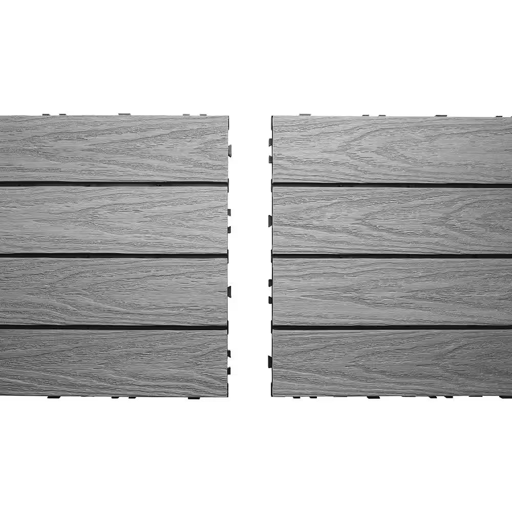 Ultrashield Naturale 1 Ft. X 2 Ft. Quick Deck Outdoor Composite Deck Tile in Westminster Gray (20 Sq. Ft. per Box)