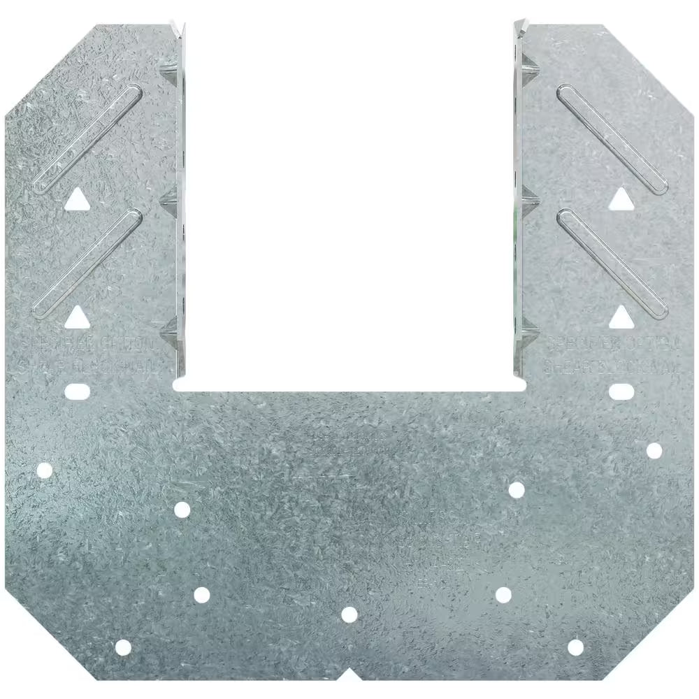 H10A-2 18-Gauge ZMAX Galvanized Hurricane Tie