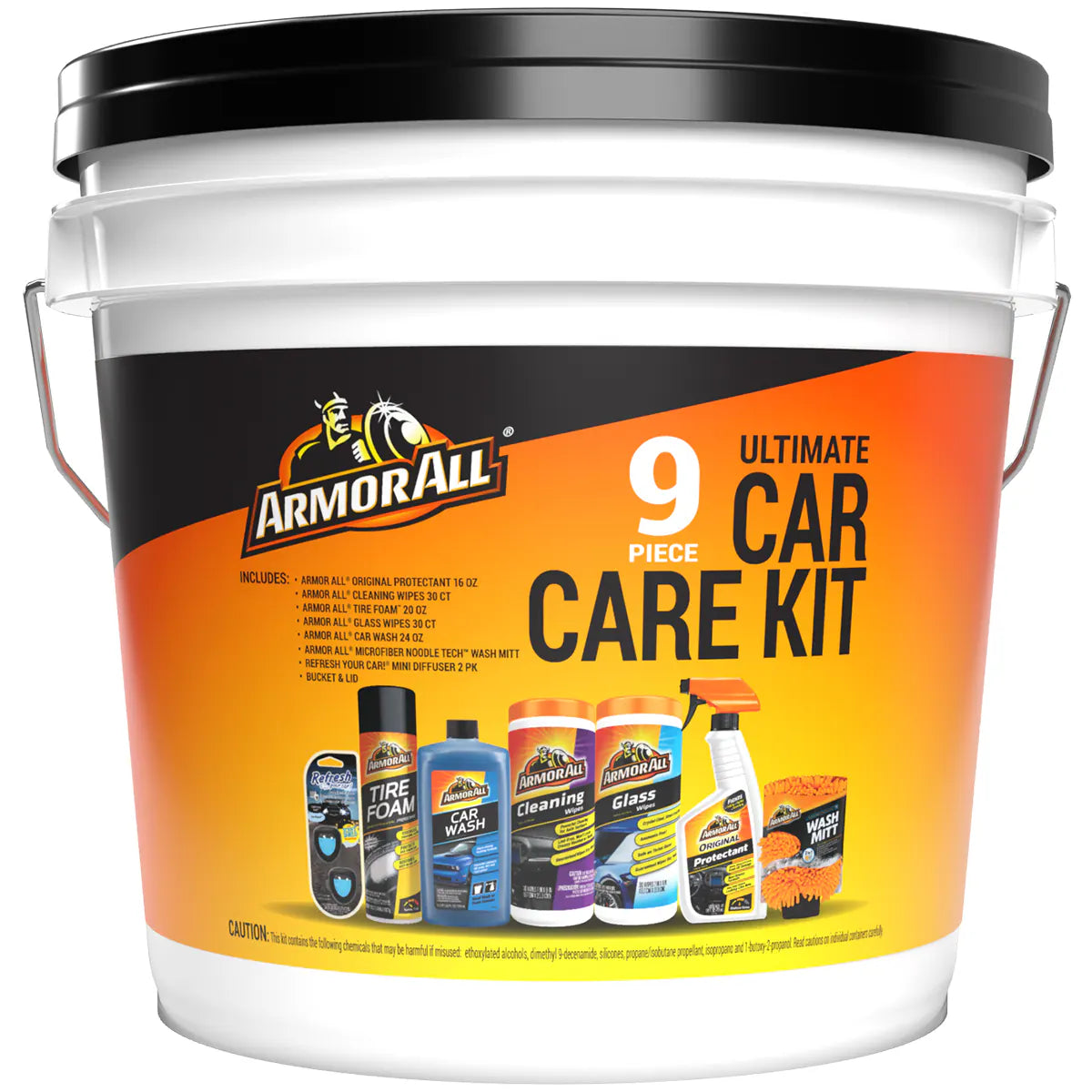 Car Care Kit 9 -Count Spray Car Exterior Cleaner