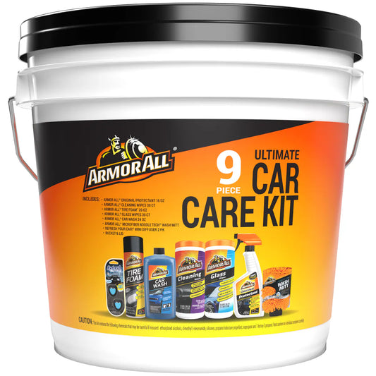 Car Care Kit 9 -Count Spray Car Exterior Cleaner
