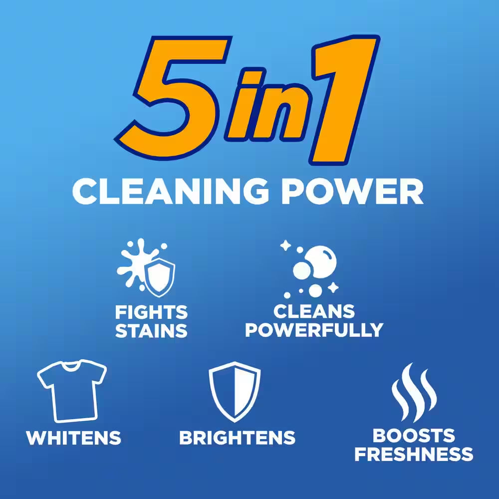 Fresh Scent Powder Laundry Detergent with Oxiclean, 16.59 Lbs.