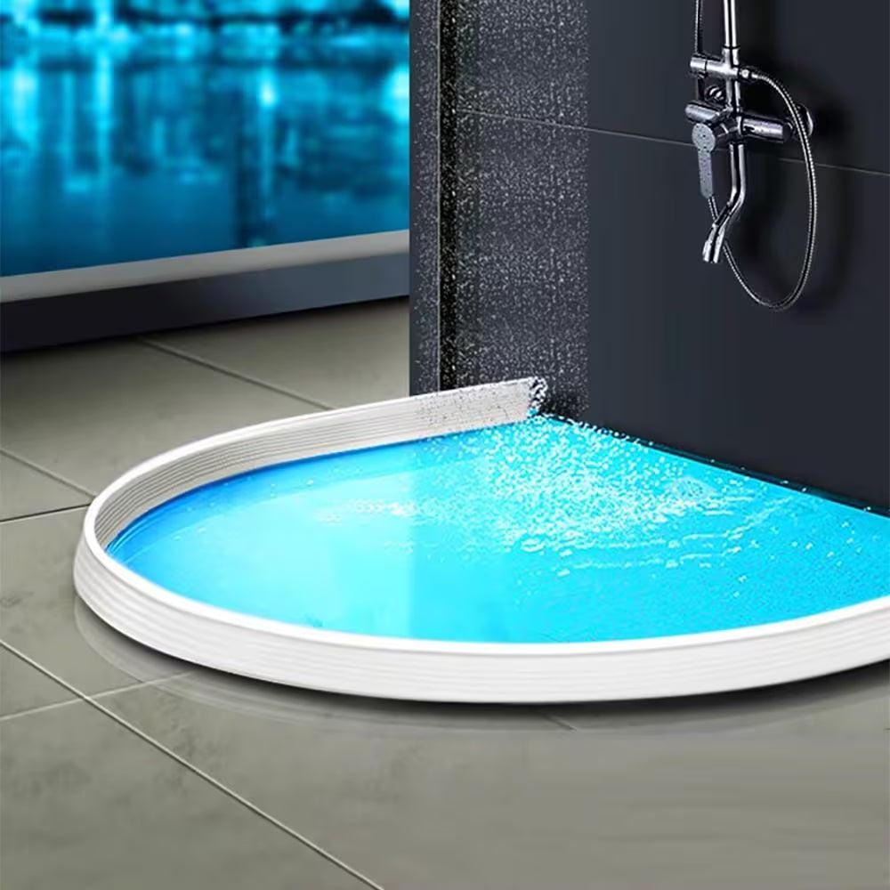 1.2 In. X 122 In. Shower Threshold Water Dam Bath Shower Barrier Retention System Dry and Wet Separation Tape