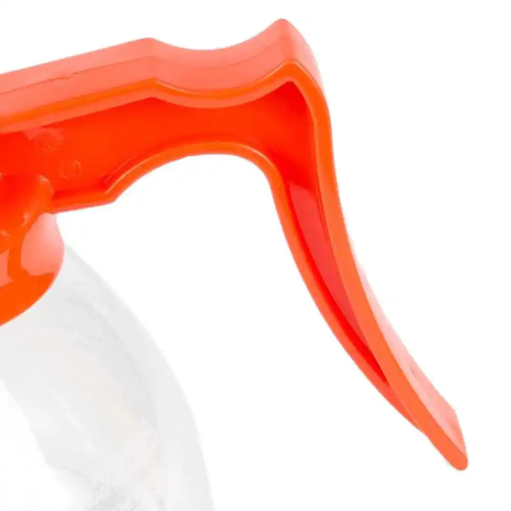 12-Cup Commercial Glass Decanter, Orange Handle, 42401.0101