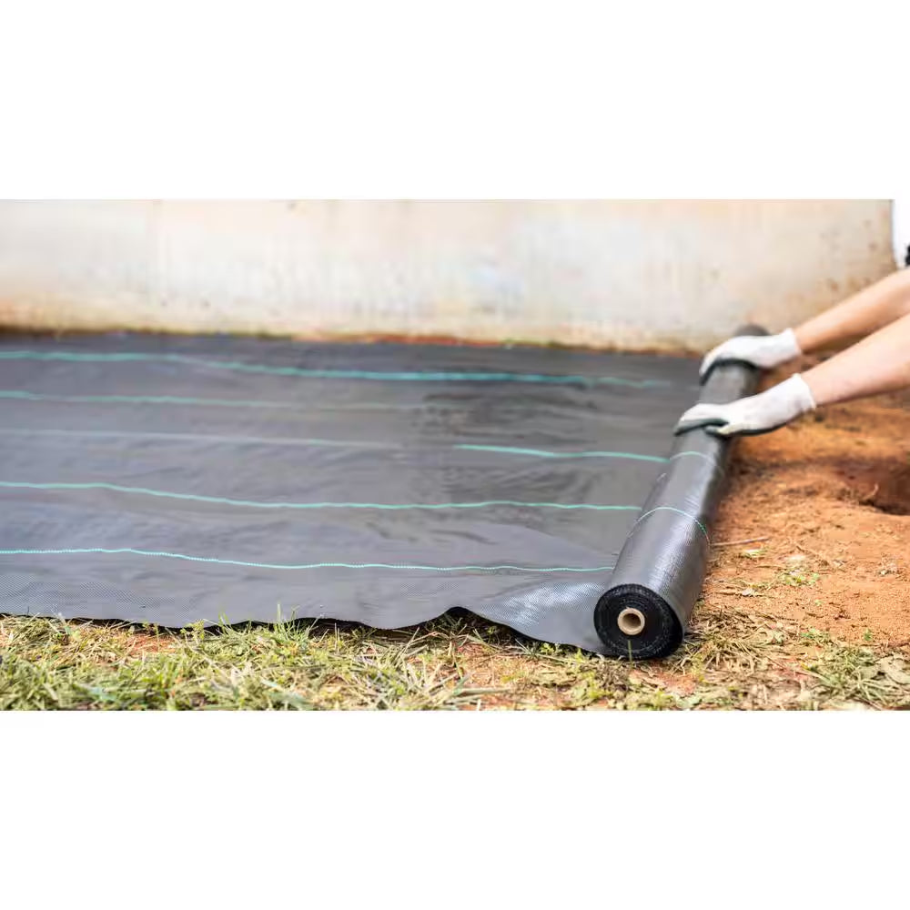 6 Ft. X 100 Ft. Woven Polypropylene Ground Cover Landscape Fabric