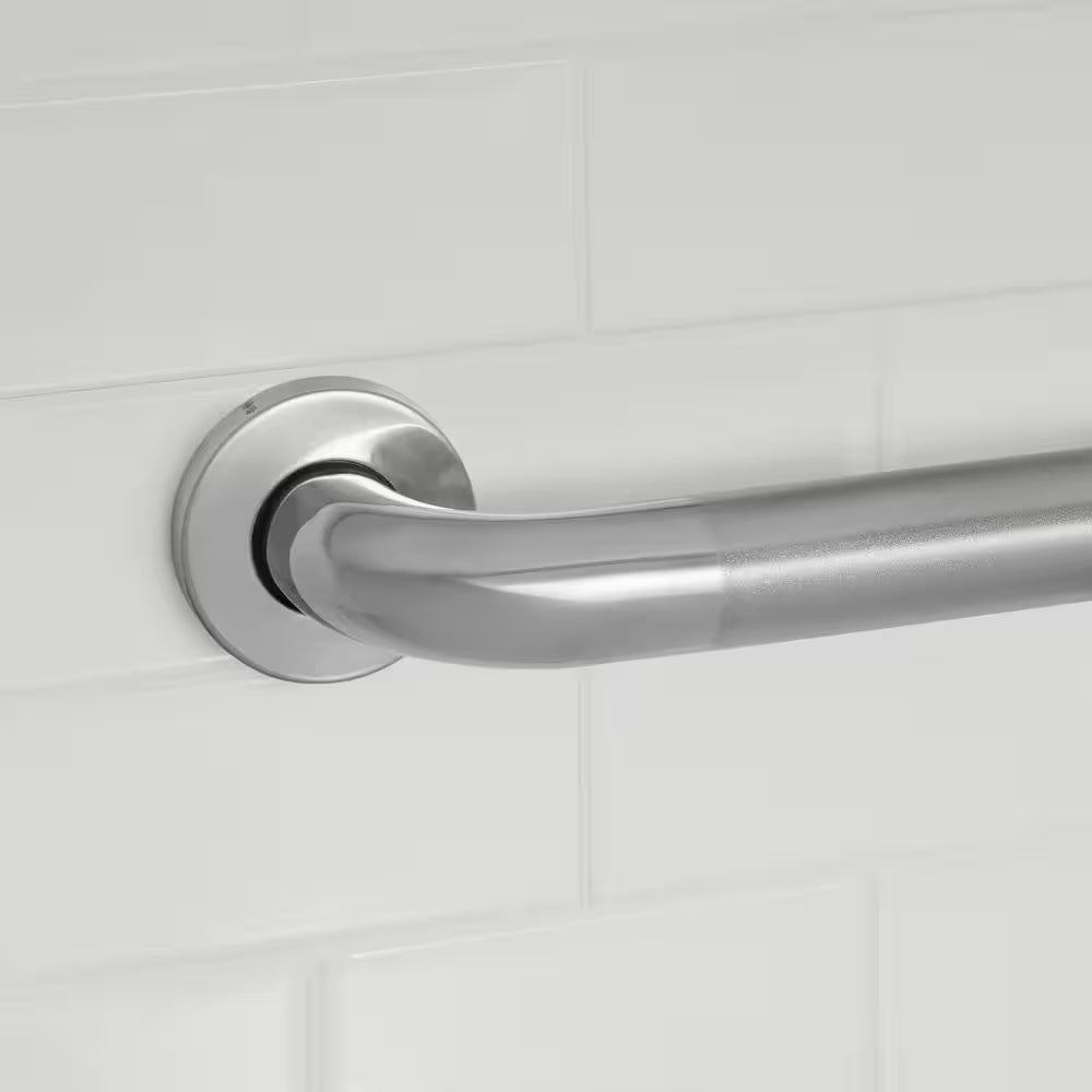 24 In. Grab Bar Combo in Polished Stainless Steel (3-Pack)