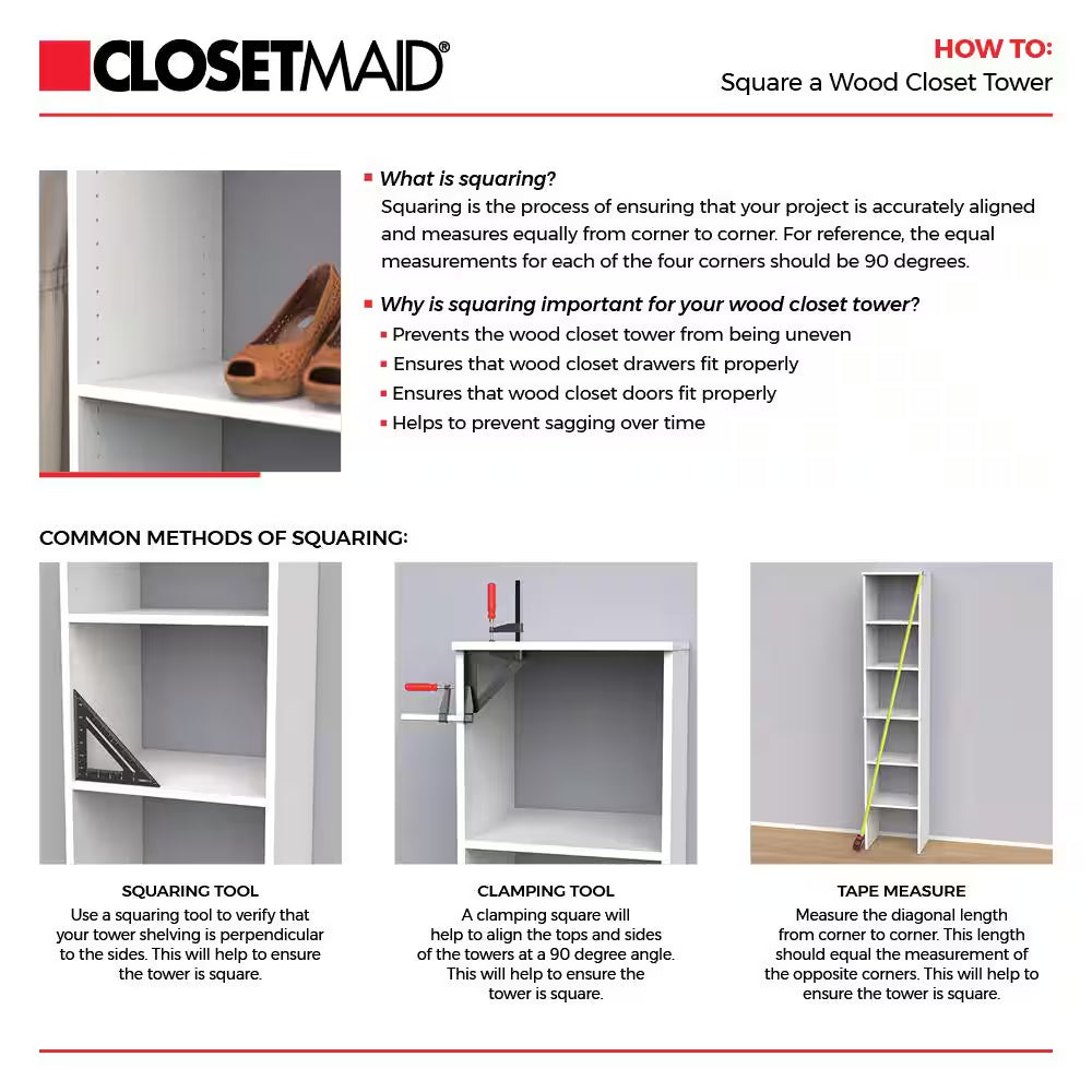 Style+ 14.59 In. D X 25.12 In. W X 31.28 In. H White Laundry Room Floating Cabinet Kit with Modern Doors