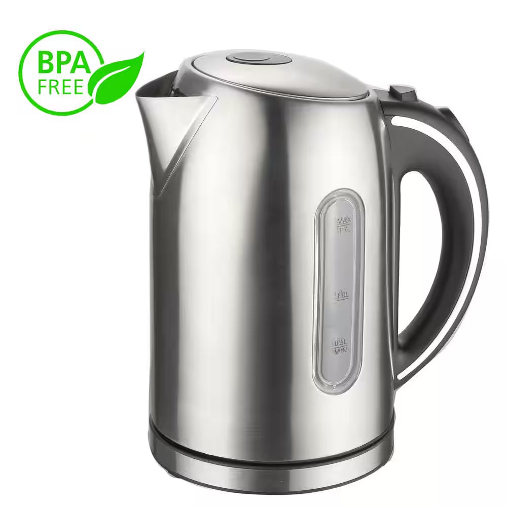 1.7 L Stainless Steel Electric Tea Kettle