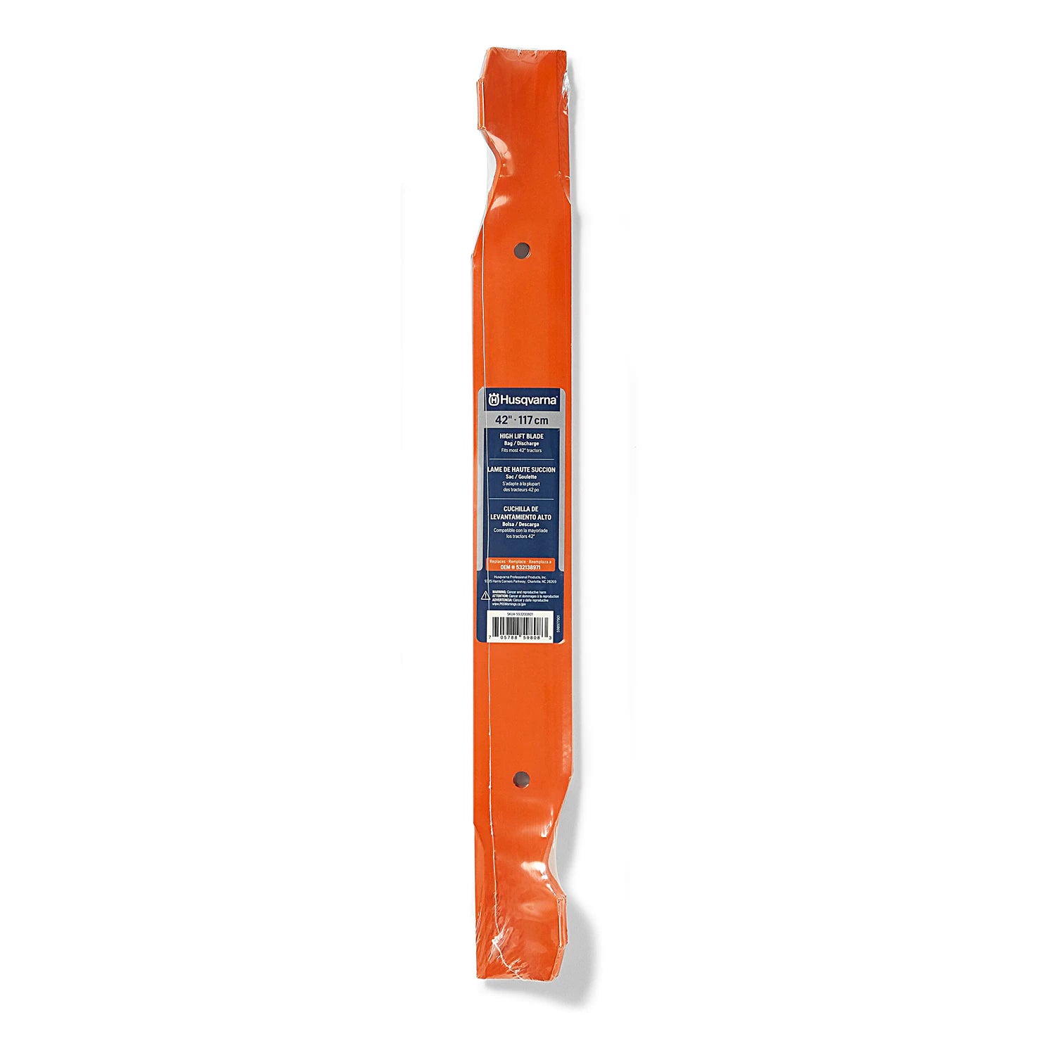 42-In Deck Bagging Mower Blade for Riding Lawn 2 -Pack 668138971