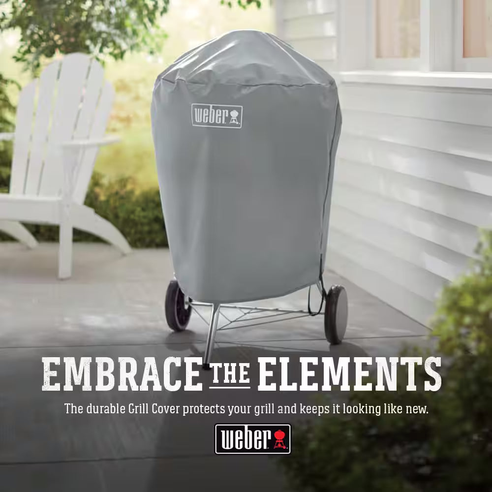Jumbo Joe Premium 22 In. Charcoal Grill in Black with Grill Cover