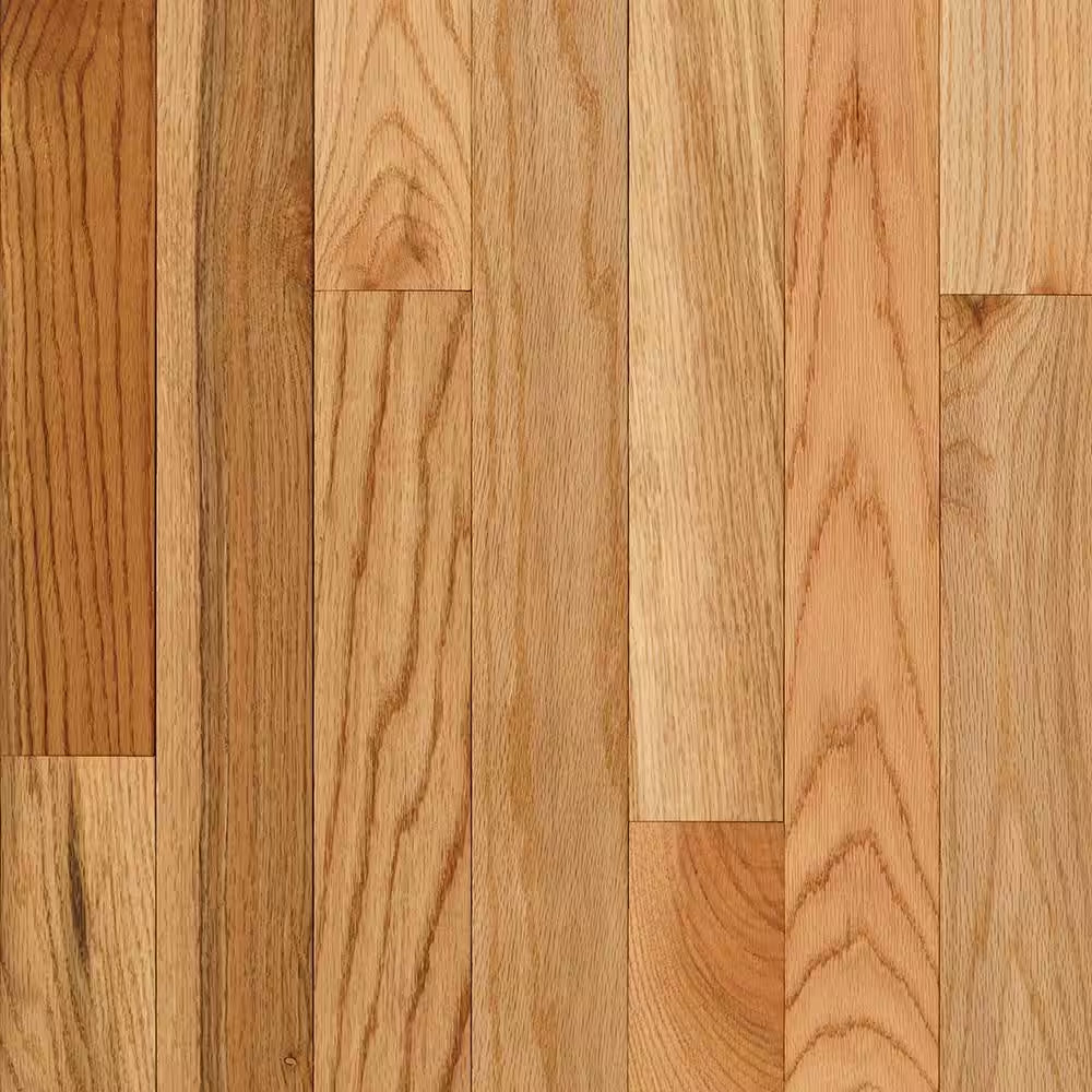 Plano Country Natural Oak 3/4 In. T X 3-1/4 In. W Smooth Solid Hardwood Flooring (22 Sq.Ft./Ctn)