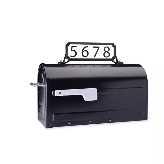 Manhattan Address Plaque Black