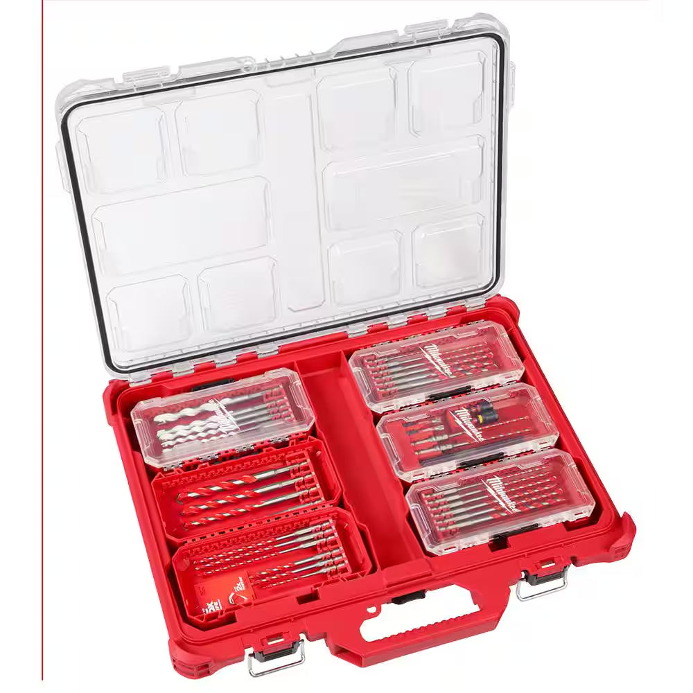 PACKOUT 11-Compartment Low-Profile Impact Resistant Portable Small Parts Organizer
