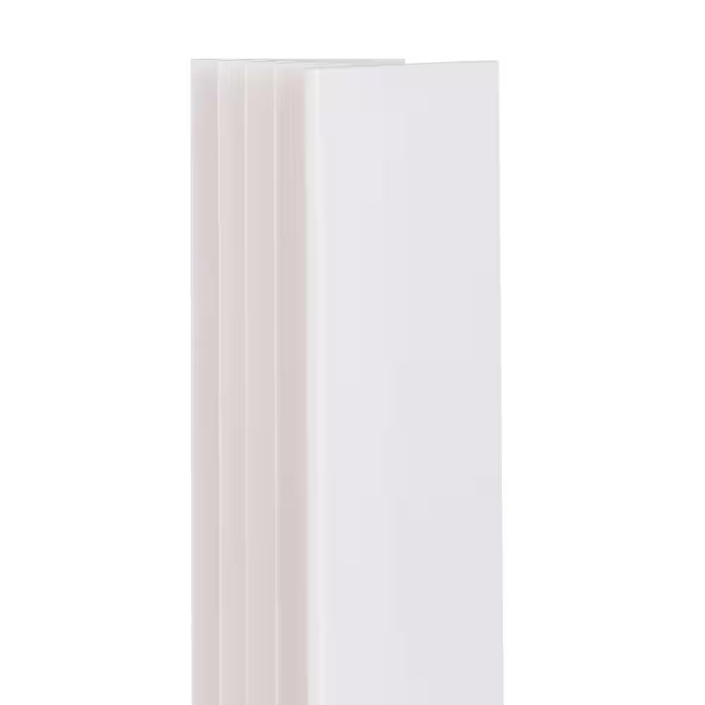 Slide-On Door Sweep/Stop White