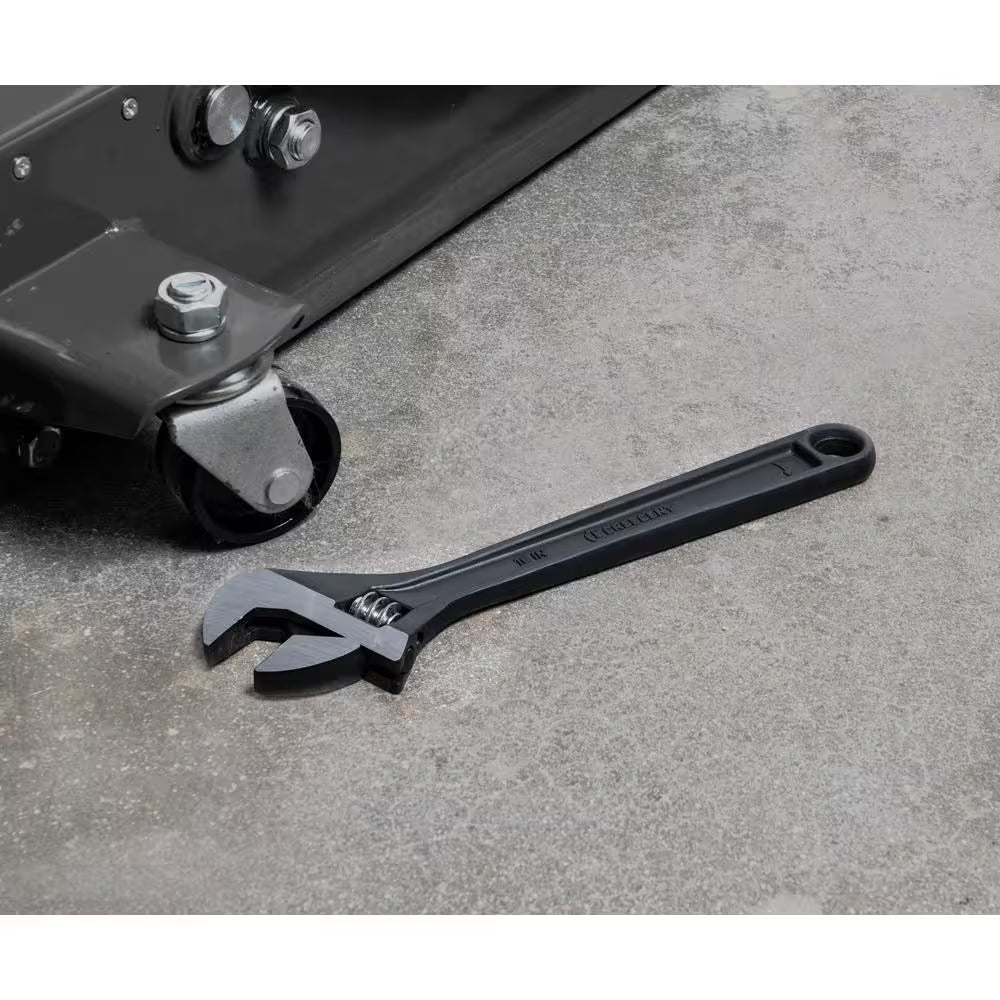 10 In. Black Oxide Adjustable Wrench