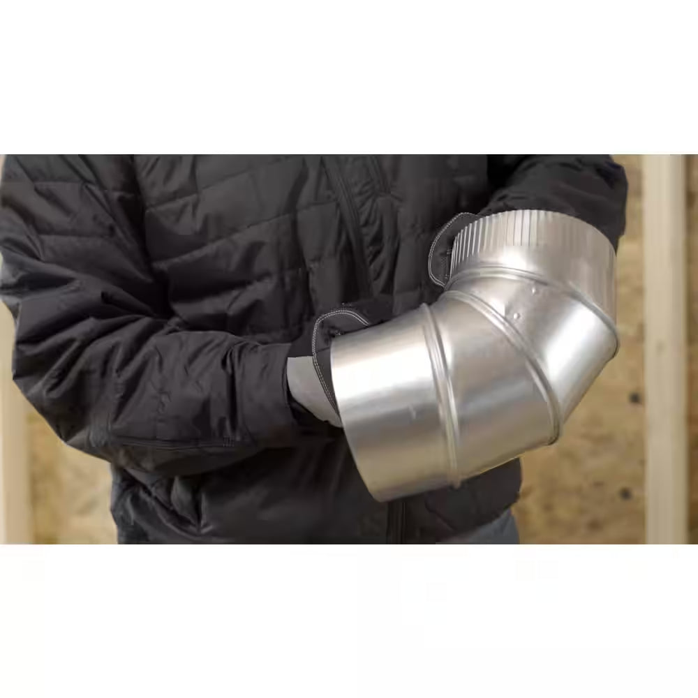 8 In. 90-Degree round Adjustable Elbow