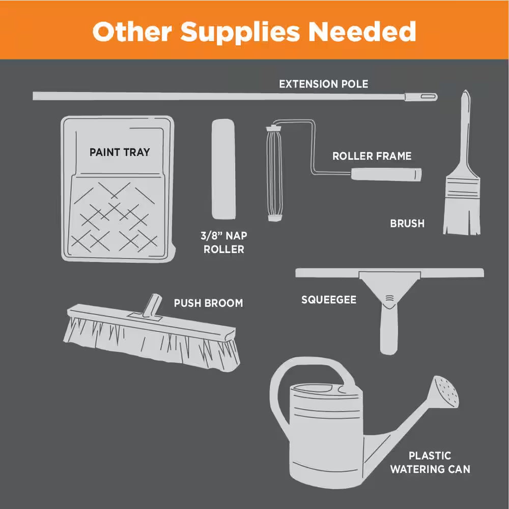 Epoxyshield 240 Oz. Gray High-Gloss, Low Voc 2-Part Epoxy Concrete Basement and Garage Floor Kit