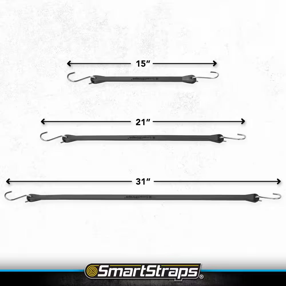 Bungee Tarp Strap Value Pack Assortment - 10 Piece