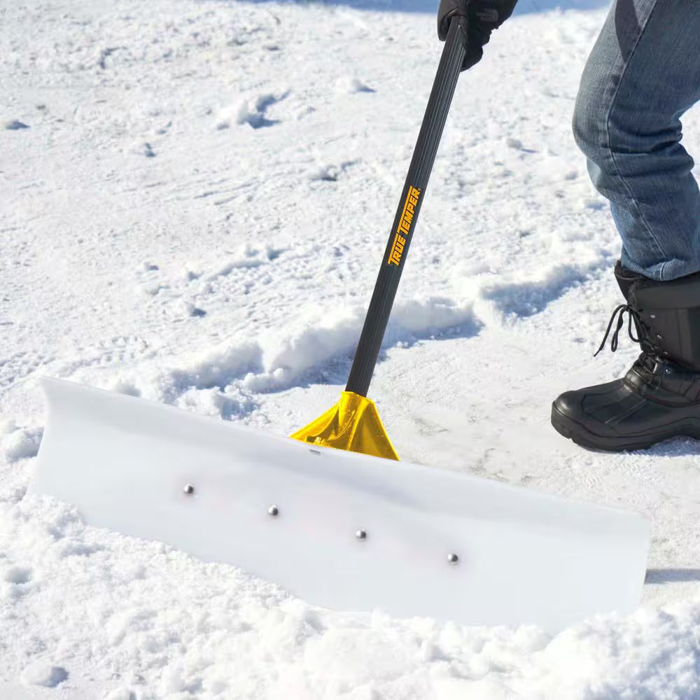 36 In. Industrial Grade Snow Pusher with Versa Grip