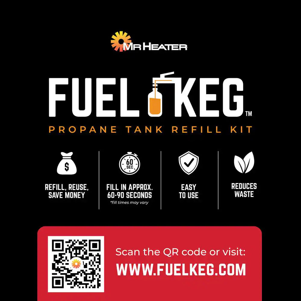 Refillable Propane Tank Kit