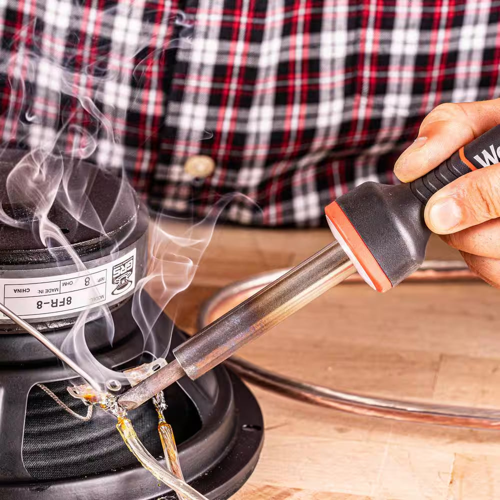 60-Watt/120-Volt Corded Soldering Iron Kit with LED Halo Ring and Universal Accessory Kit