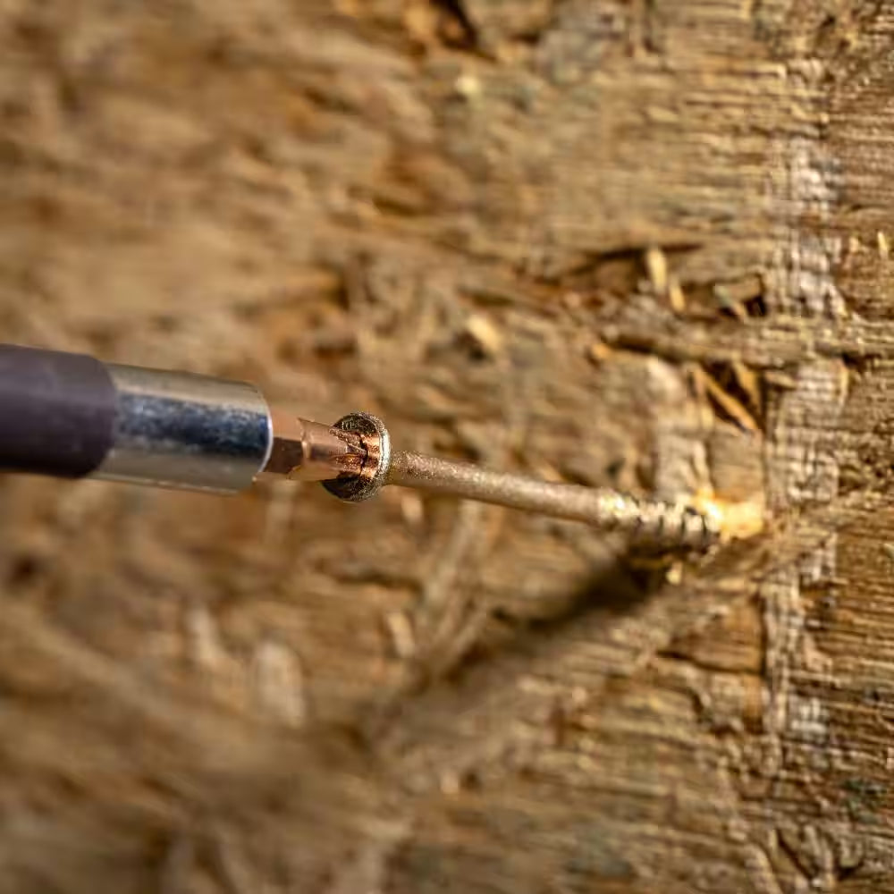 #9 X 2-1/2 In. Star Drive Dual Flat Head Coarse Thread Construction Screws 1 Lb. Box