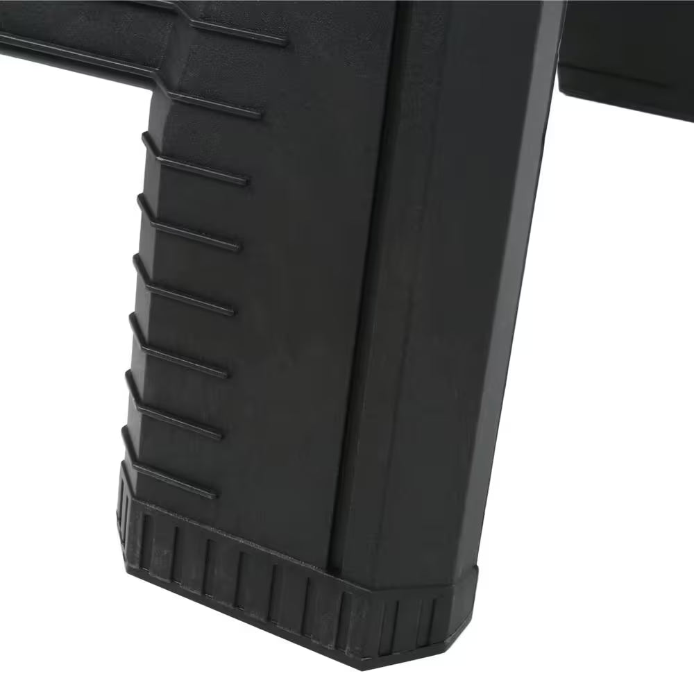 32 In. H Plastic 2-Way Adjustable Folding Sawhorse (2 Pack)