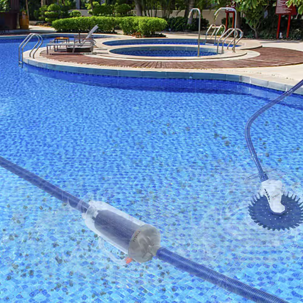 Leaf Canister with Plastic Mesh Basket Leaf Trap for Automatic Pool Vacuum Cleaner Sweeper