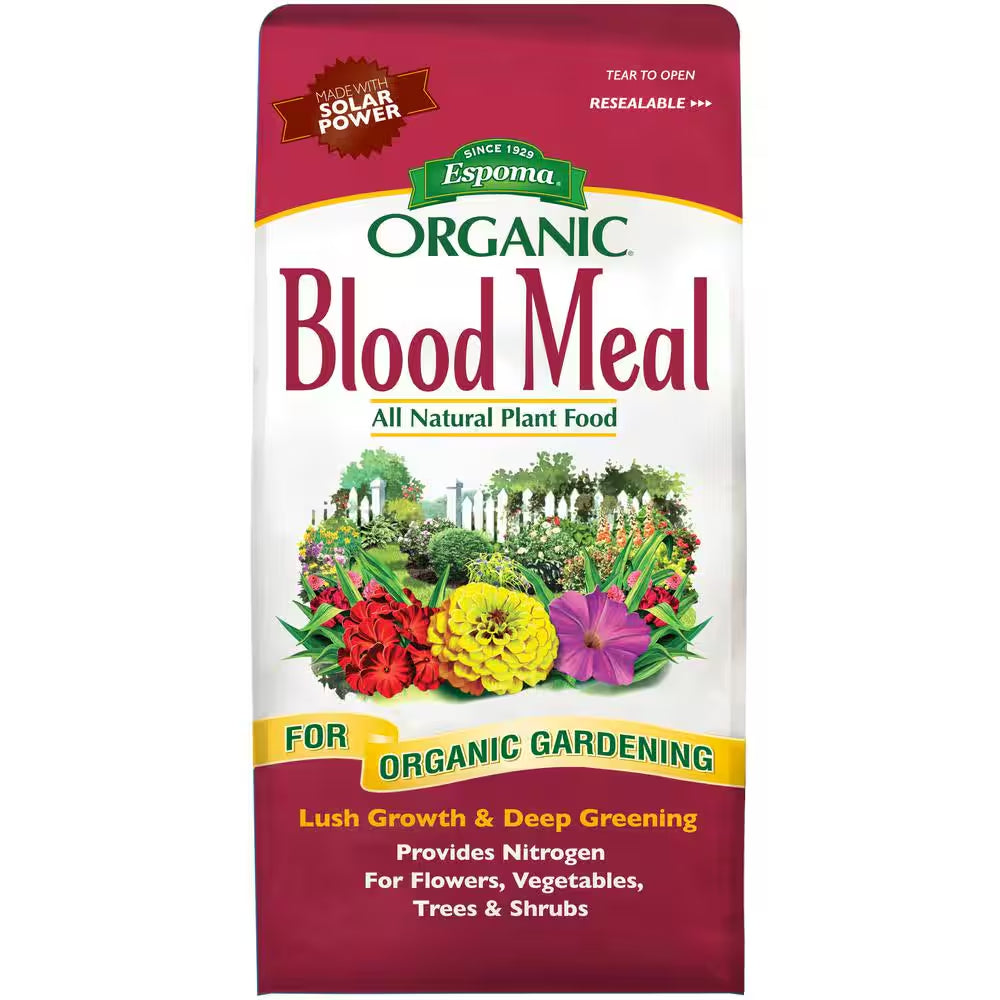 3 Lbs. Organic All-Purpose Organic Blood Meal 12-0-0 Dry Plant Food