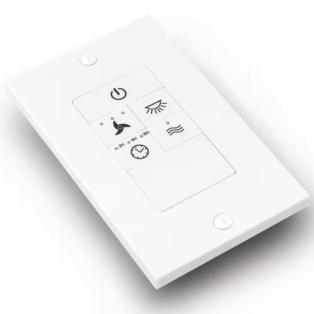 3-Speed Universal Ceiling Fan Wireless Wall Control (Damp Rated)
