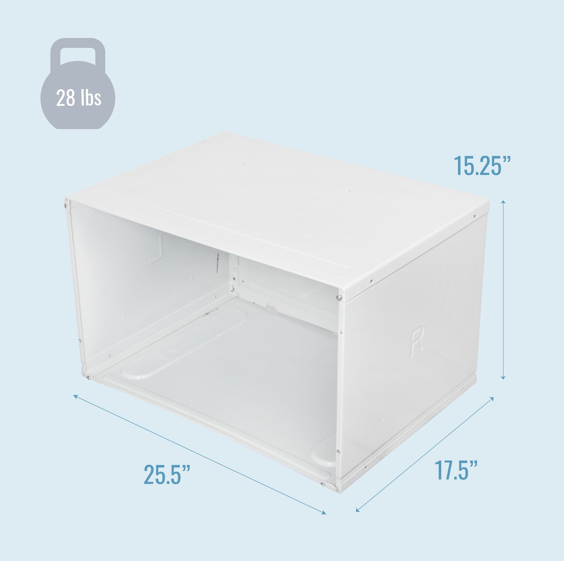 25.5-In W X 15.25-In H through the Wall Wall Sleeve