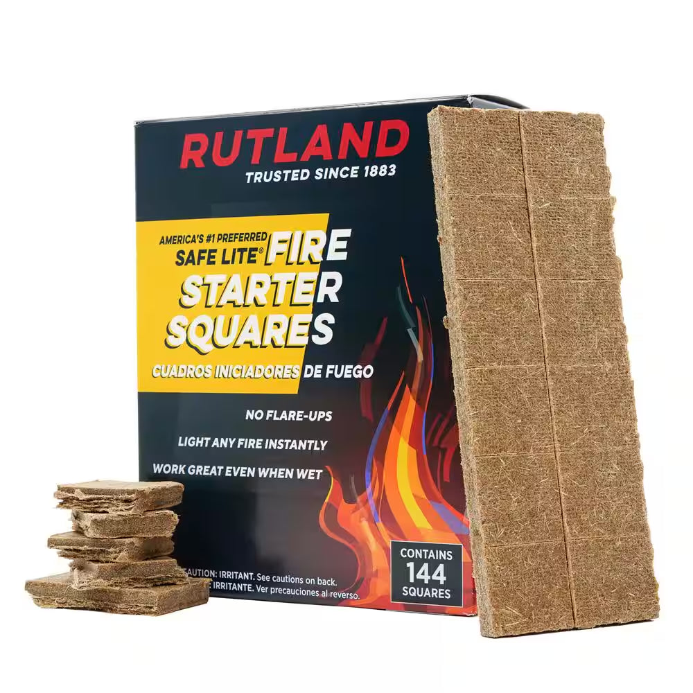Safe Lite Fire Starter Squares (144-Pack)