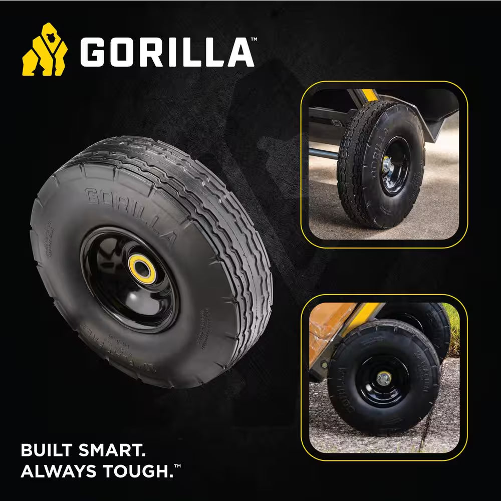 10 In. Heavy-Duty No-Flat Hand Truck Replacement Tire (1 Pack)