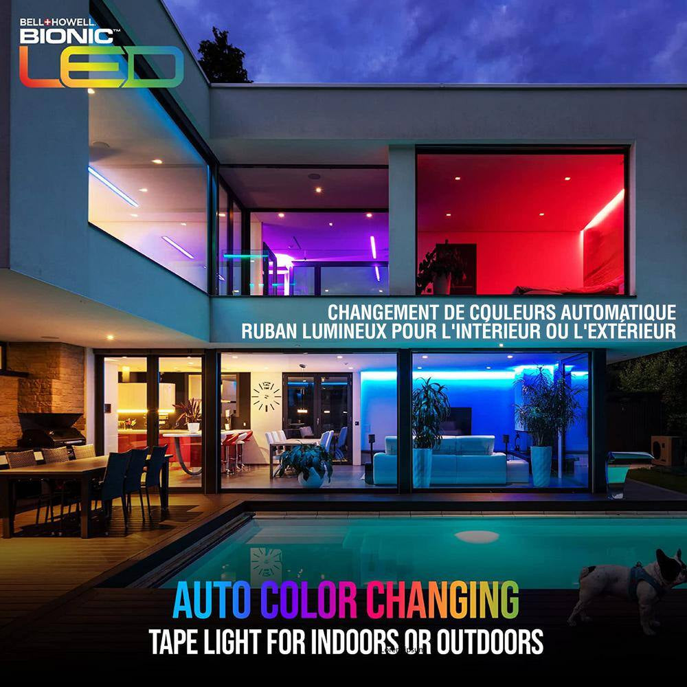 95 Lumens 16 Colors 4 Modes LED Strip Light Tape Light with Remote Control